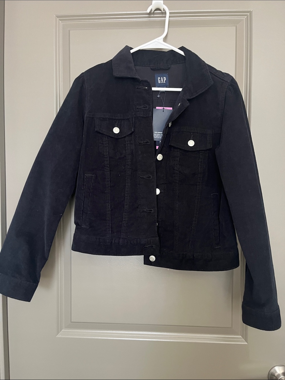 GAP Black Corduroy Jacket